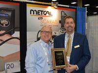 Ed Zamborksy, Metcal’s RSM, with David Leventhal, REStronics Metro.